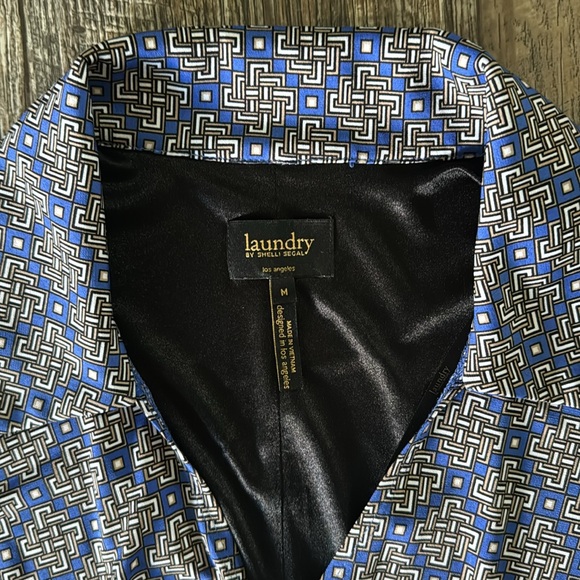 LAUNDY BY SHElLLI SEGAL BEAUTIFUL DRESS, SIZE MEDIUM - Picture 4 of 11